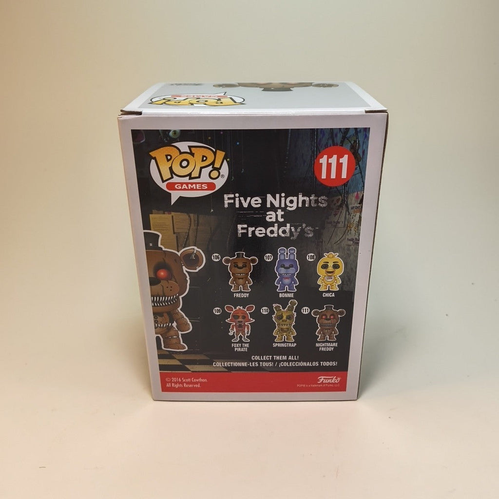 Nightmare Freddy #111 — Funko Pop! | Five Nights at Freddy's, New — photo 2