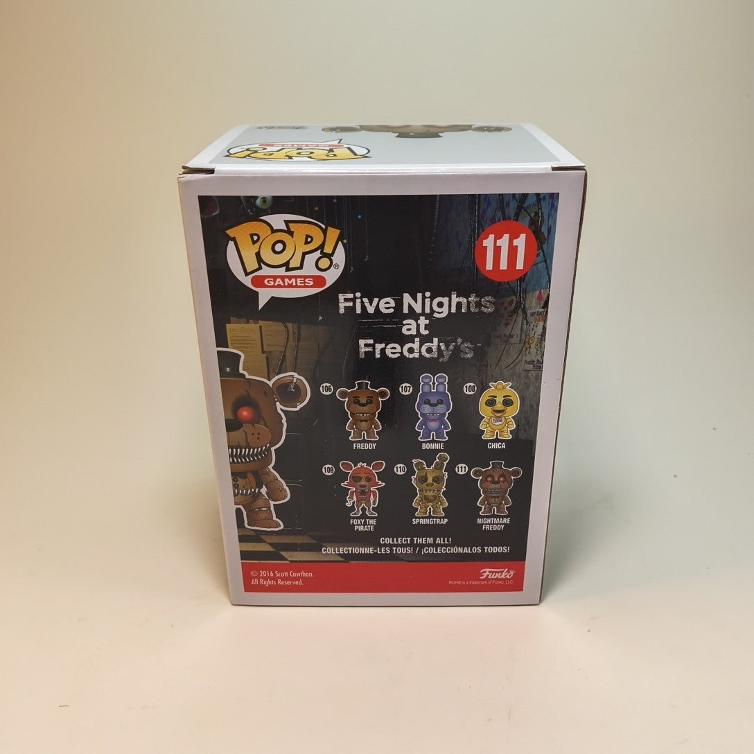 Nightmare Freddy #111 — Funko Pop! | Five Nights at Freddy's, New — photo 2