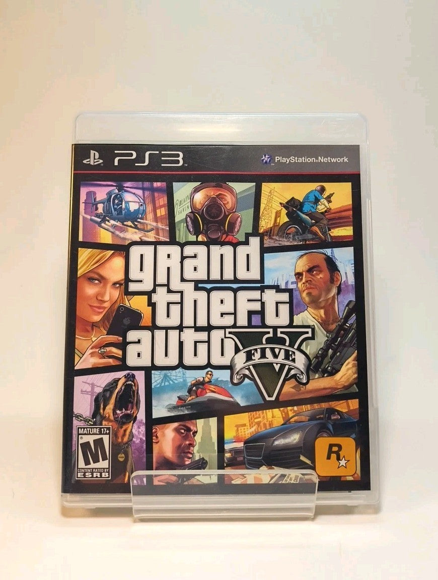 Grand Theft Auto V — PS3 | CIB, Map & Manual, Tested