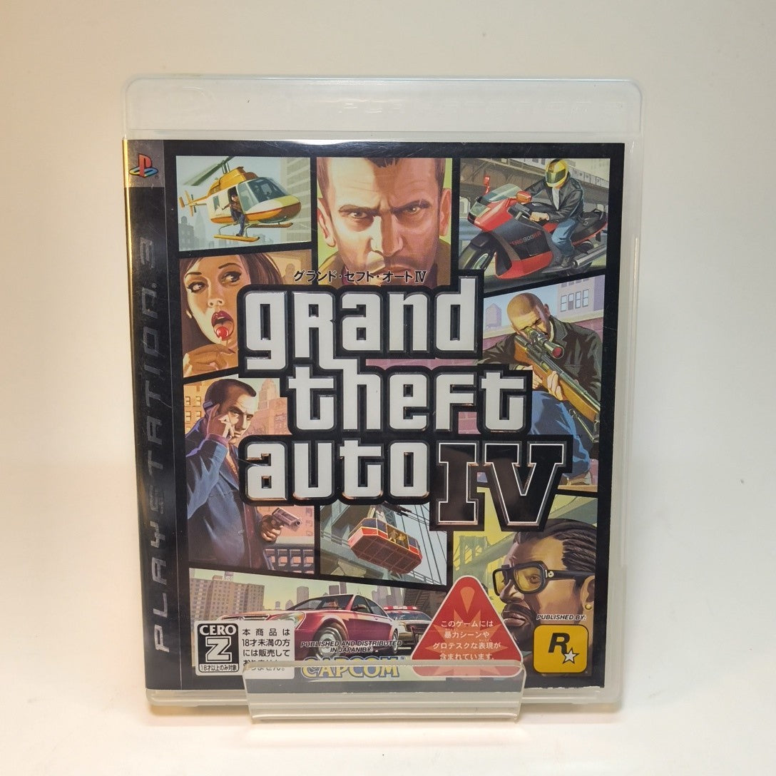 Grand Theft Auto IV — PS3 | Japanese, CIB, Tested, Cover Wear
