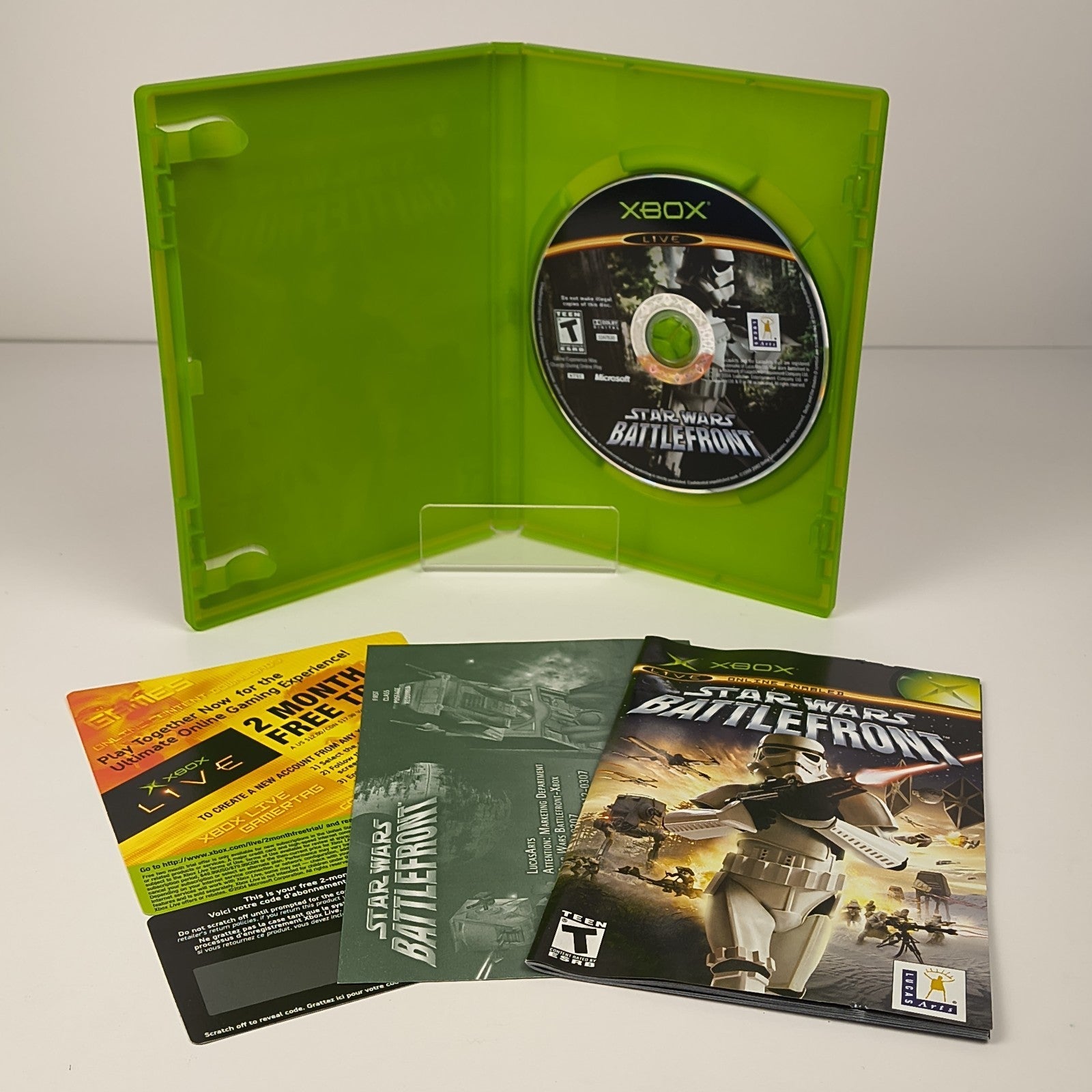 Star Wars Battlefront — Original Xbox | CIB, Tested, Near Mint — photo 3