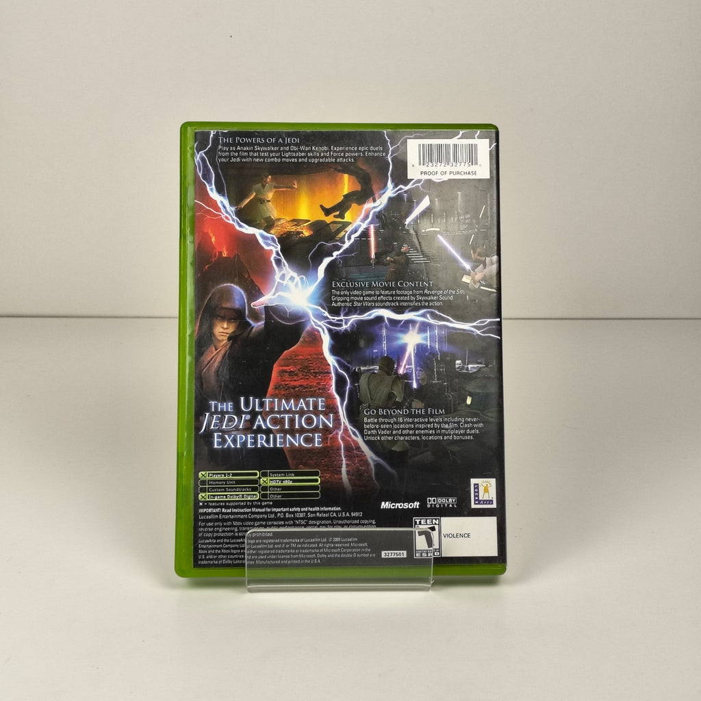 Star Wars Episode III: Revenge of the Sith — Original Xbox | CIB, Tested, Good — photo 2
