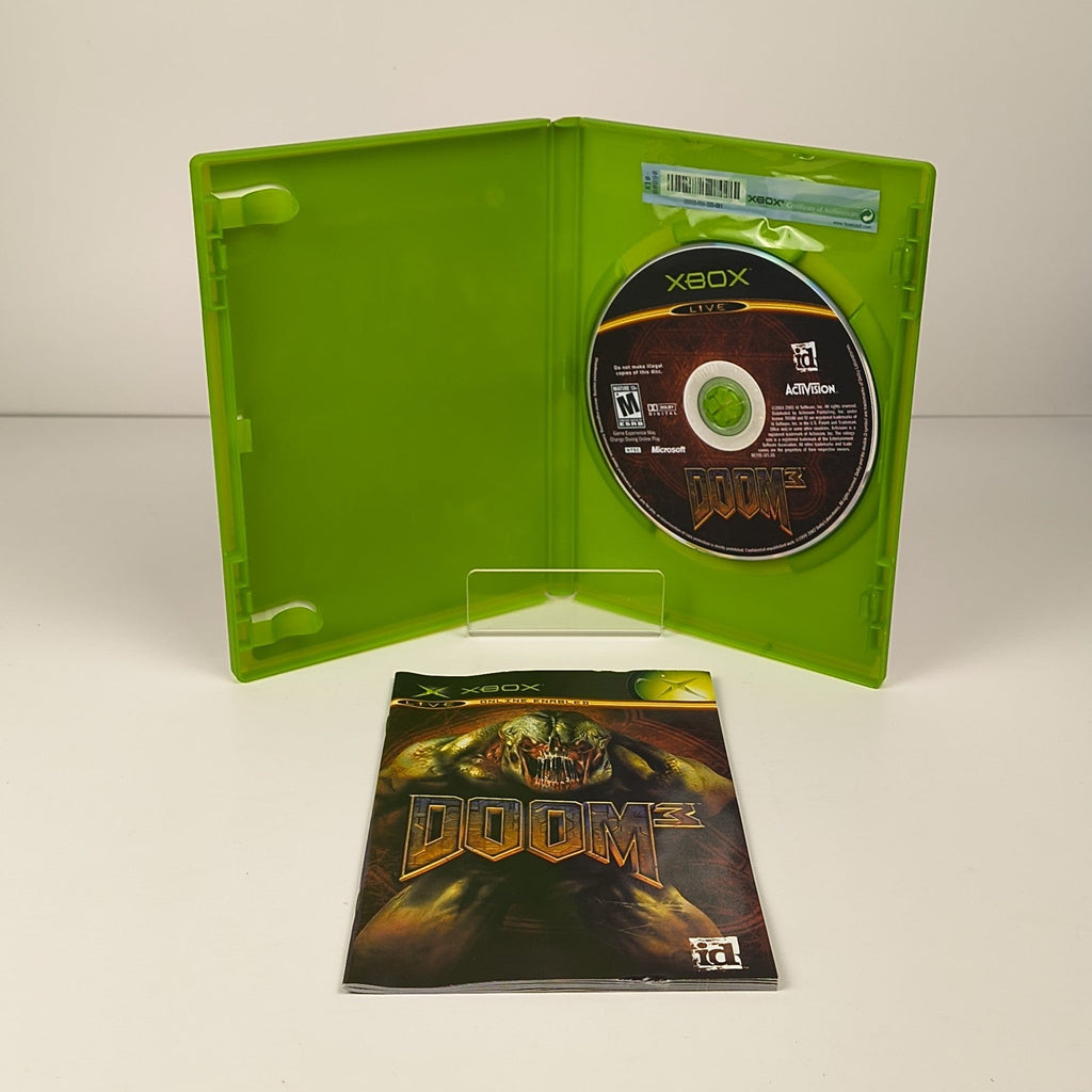 Doom 3 — Original Xbox | CIB, Tested, Good — photo 3