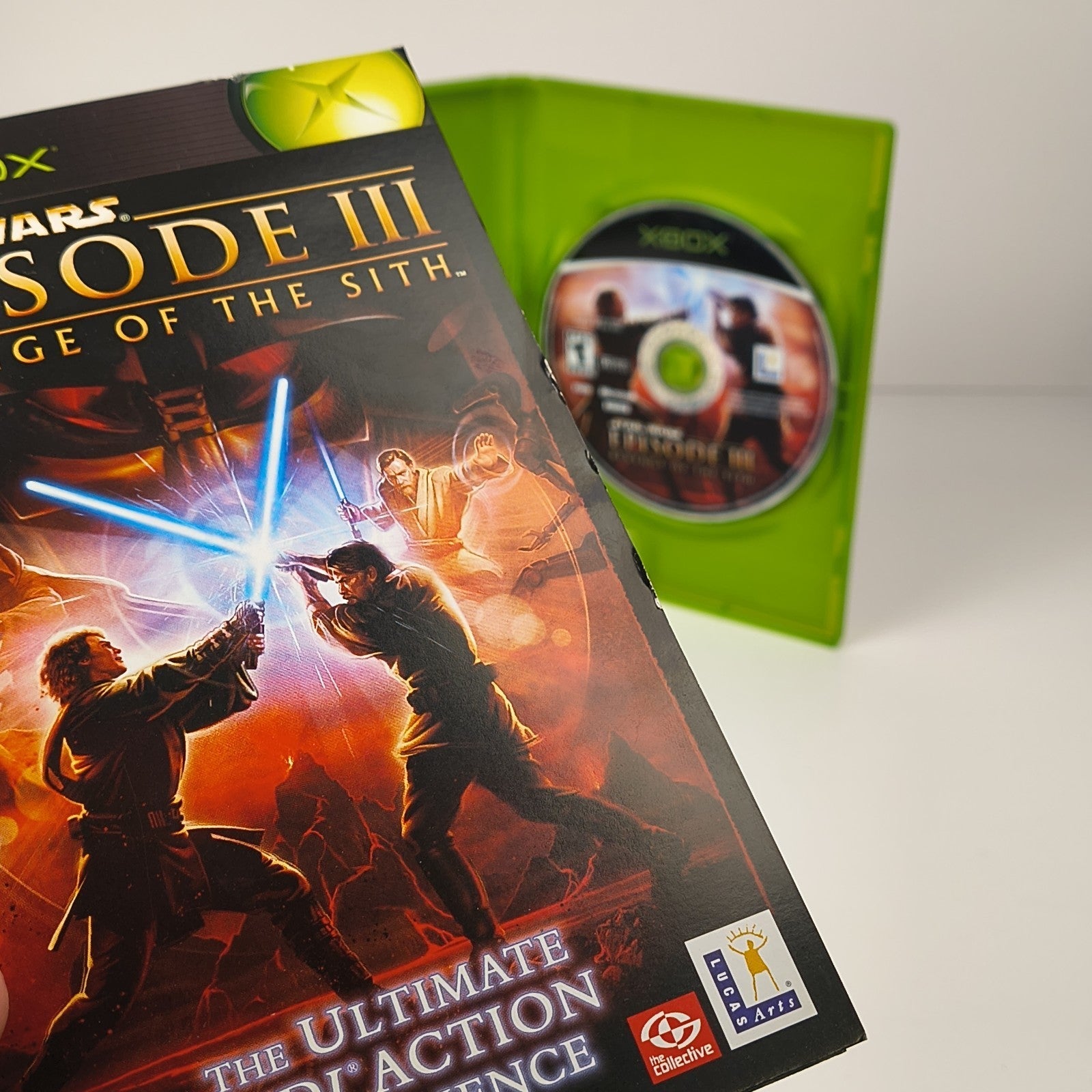 Star Wars Episode III: Revenge of the Sith — Original Xbox | CIB, Tested, Good — photo 4