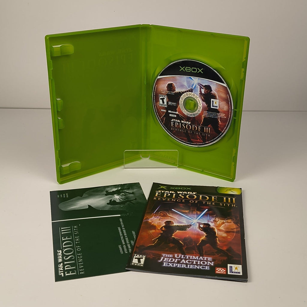 Star Wars Episode III: Revenge of the Sith — Original Xbox | CIB, Tested, Good — photo 3