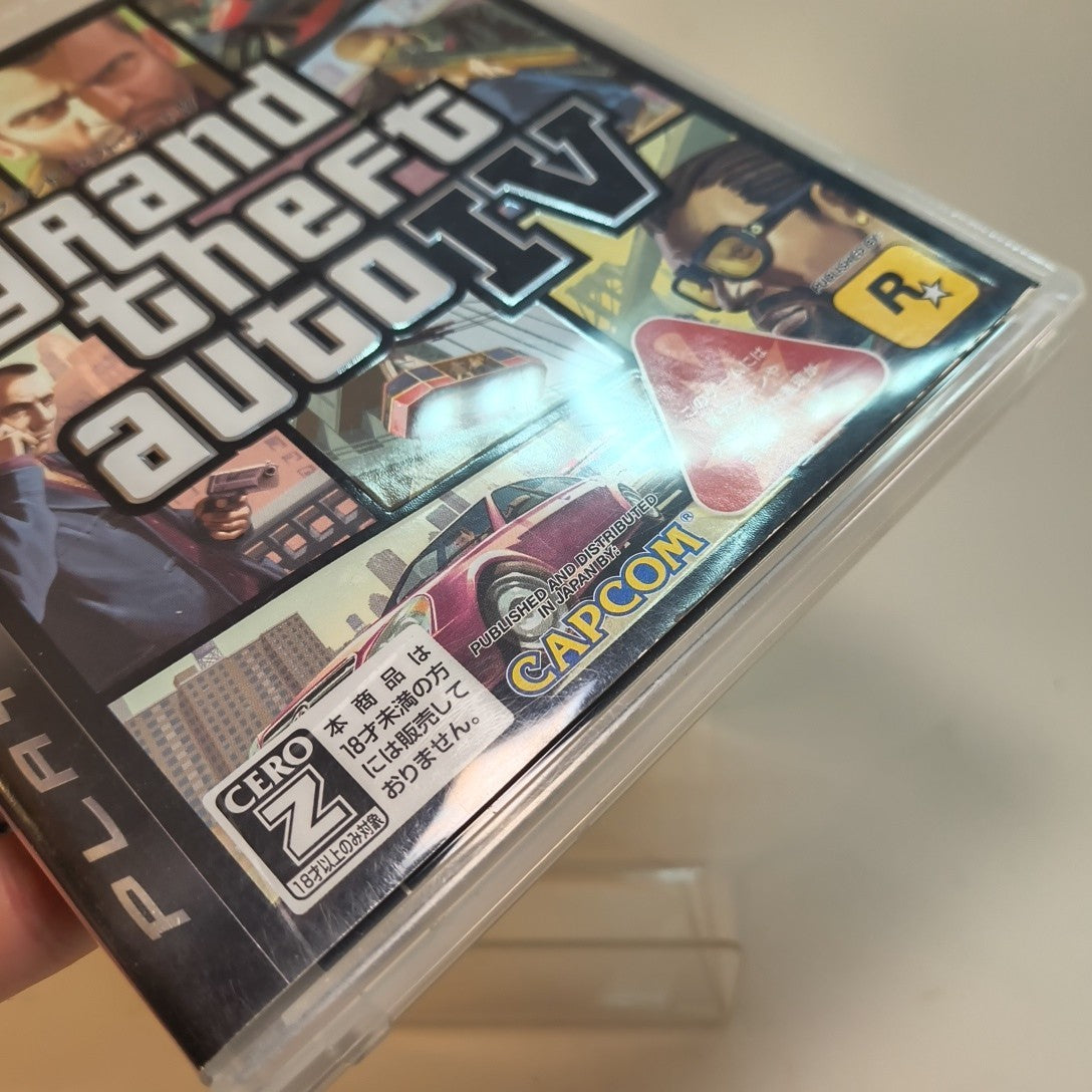 Grand Theft Auto IV — PS3 | Japanese, CIB, Tested, Cover Wear — photo 3