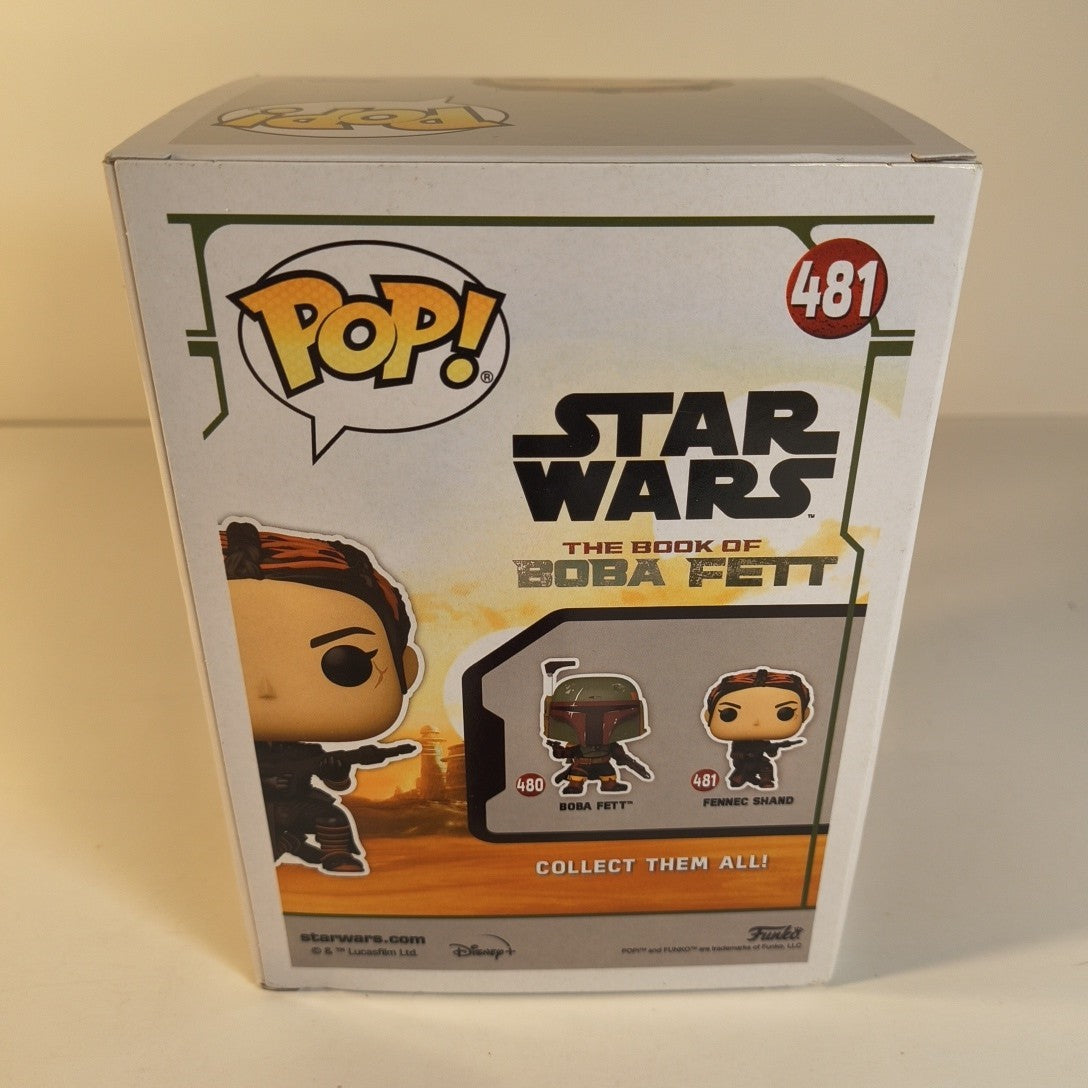 Fennec Shand #481 — Funko Pop! | Star Wars, Sticker Residue — photo 2