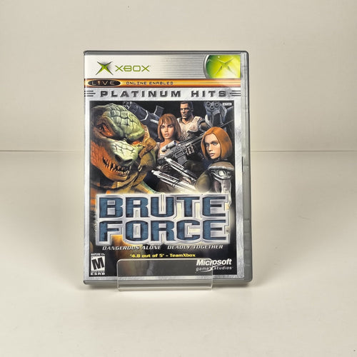 Brute Force (Platinum Hits) - Xbox (OG) - CIB - Tested & Working - NEAR MINT