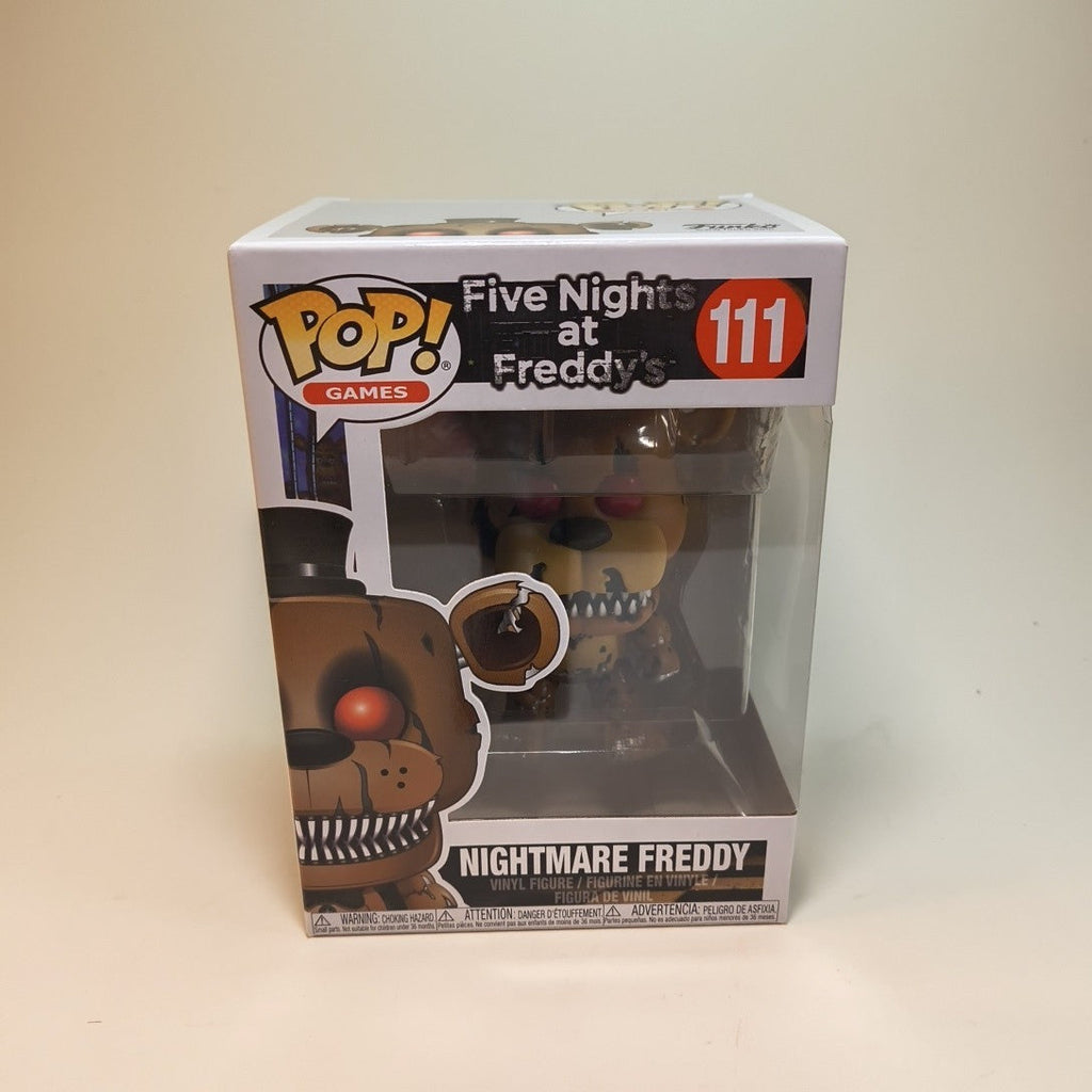 Nightmare Freddy #111 — Funko Pop! | Five Nights at Freddy's, New