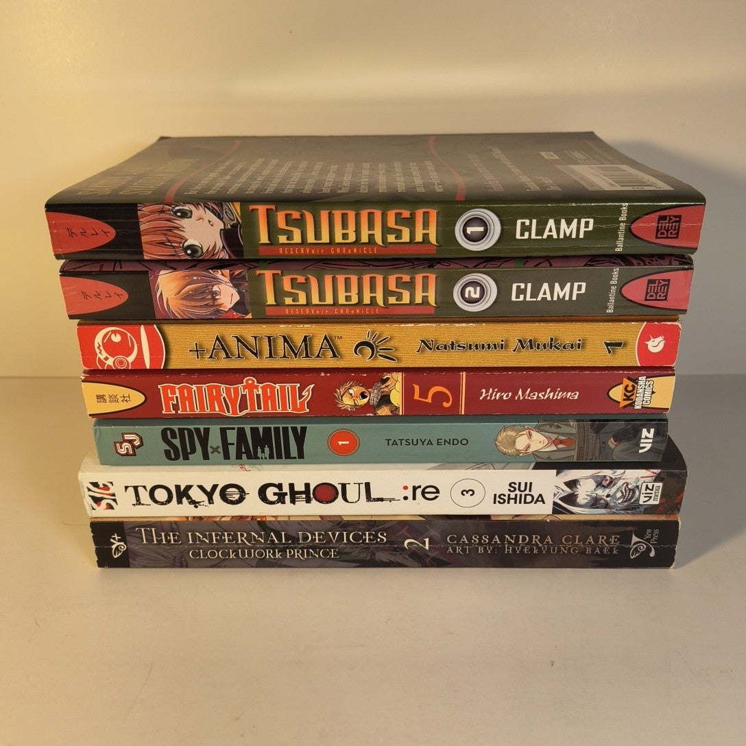 Manga Mixed Bundle — Lot of 7 | Good