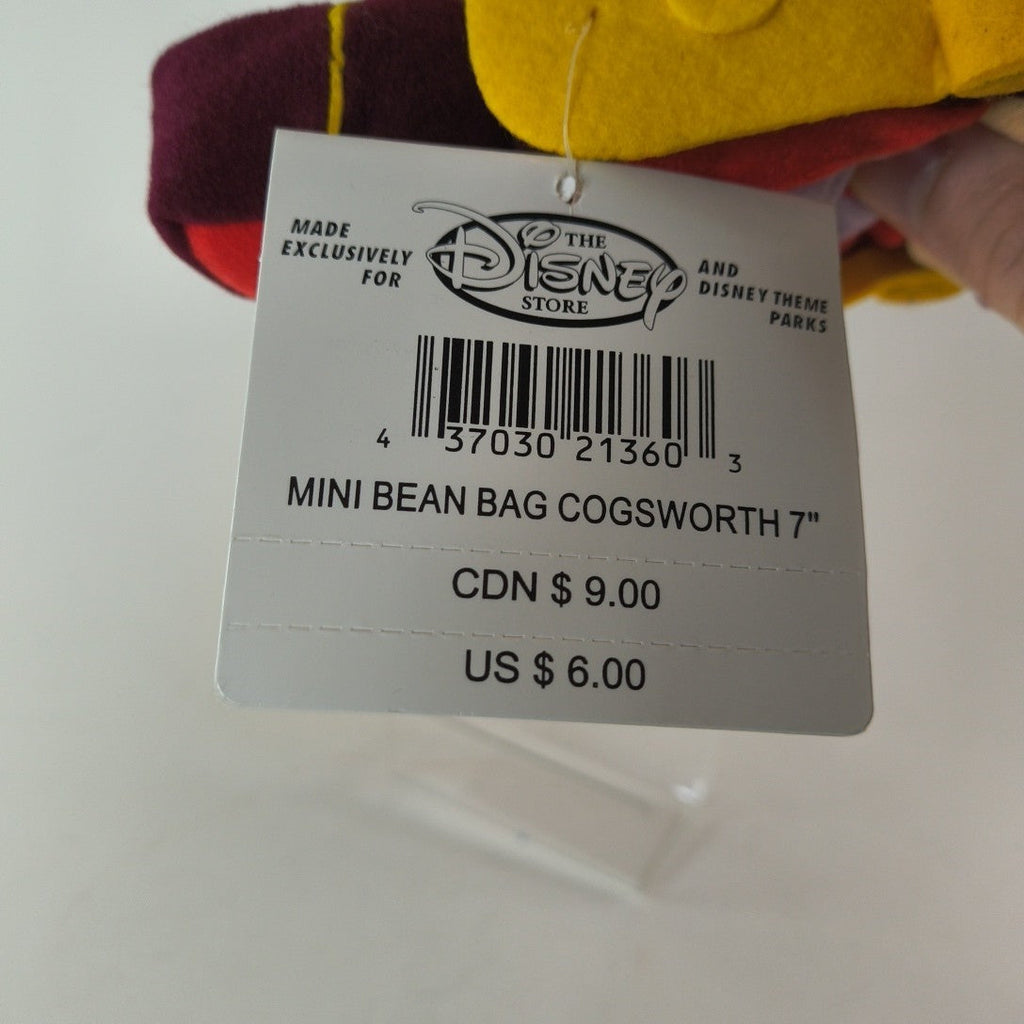 Cogsworth — Beauty and the Beast | Disney Store Plush, NWT — photo 6