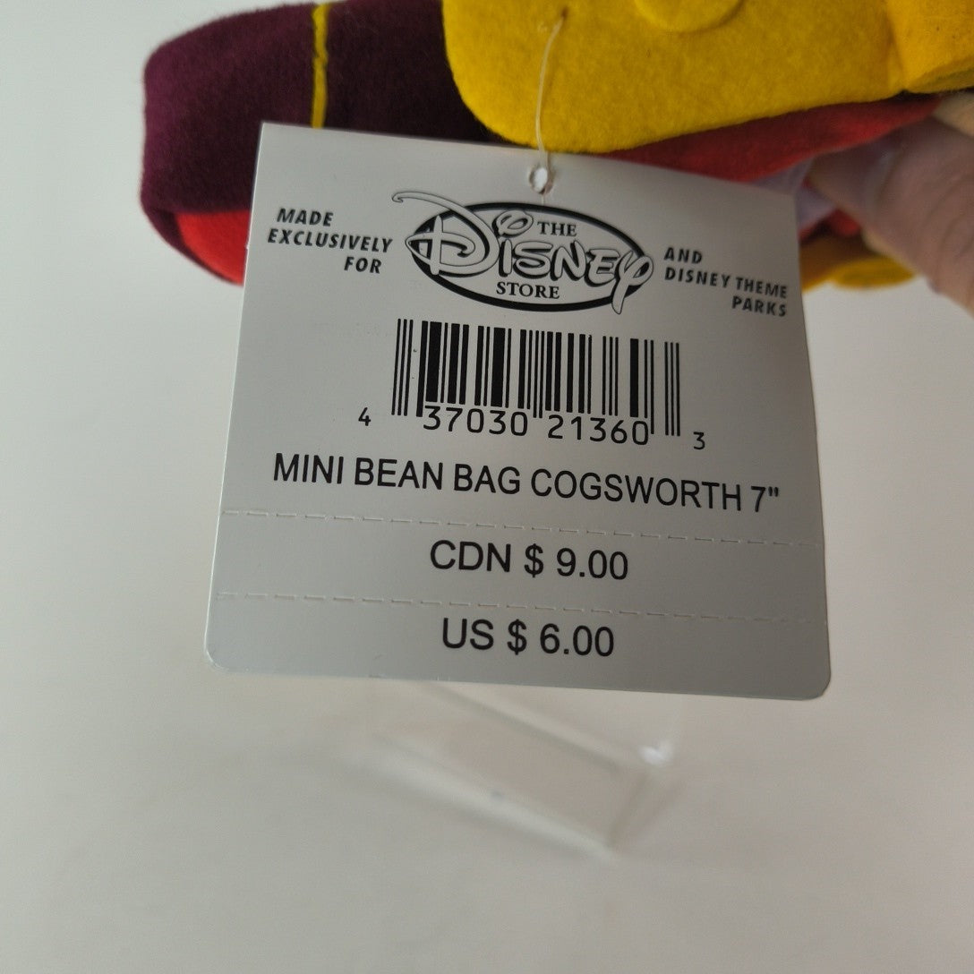 Cogsworth — Beauty and the Beast | Disney Store Plush, NWT — photo 6
