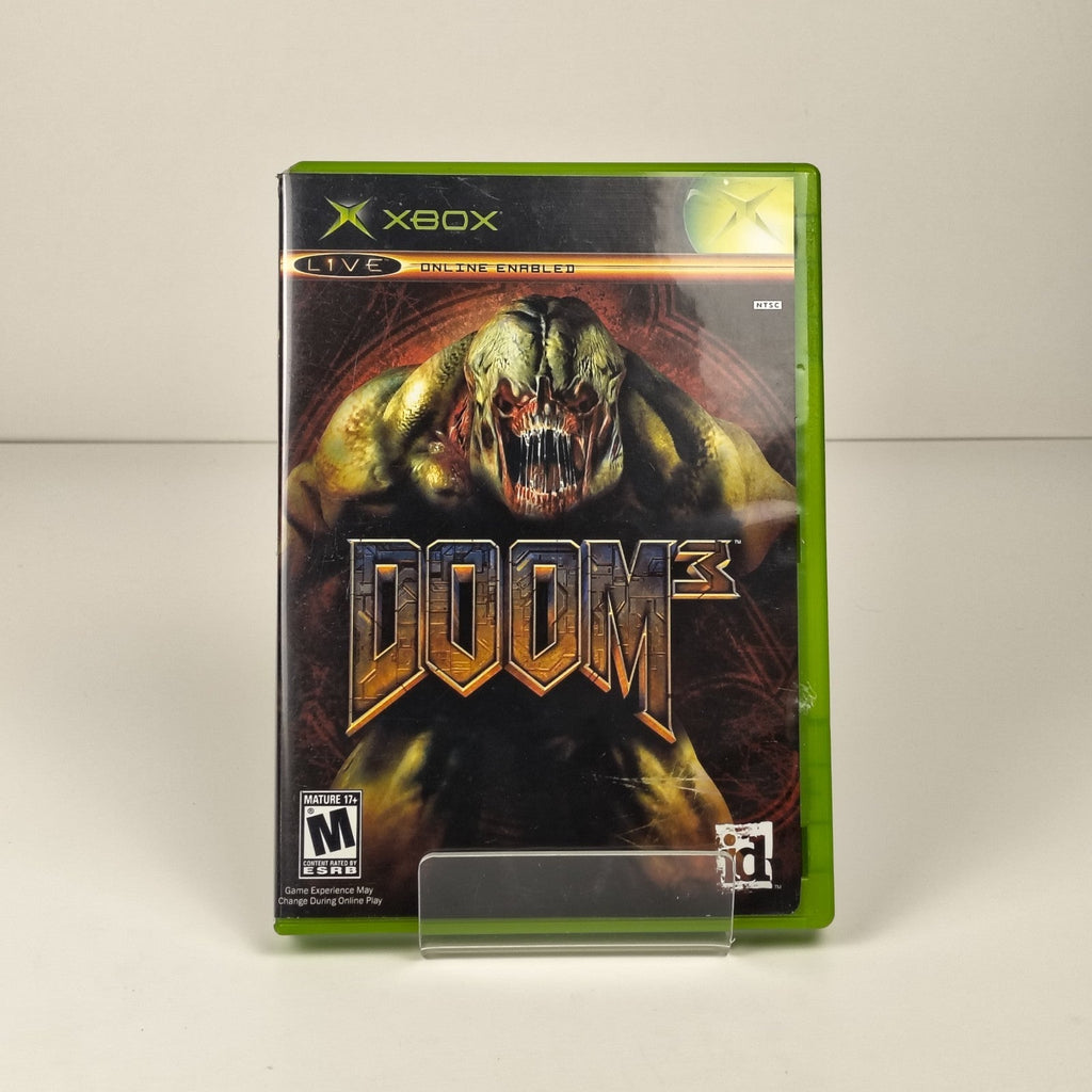 Doom 3 — Original Xbox | CIB, Tested, Good