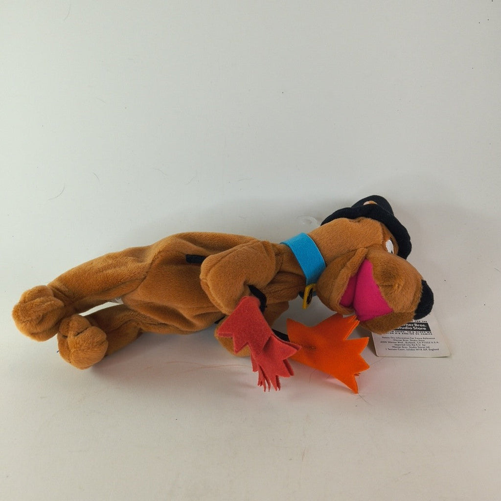 Scooby-Doo Pilgrim Bean Bag Plush — Warner Bros. | 9-inch, NWT — photo 2