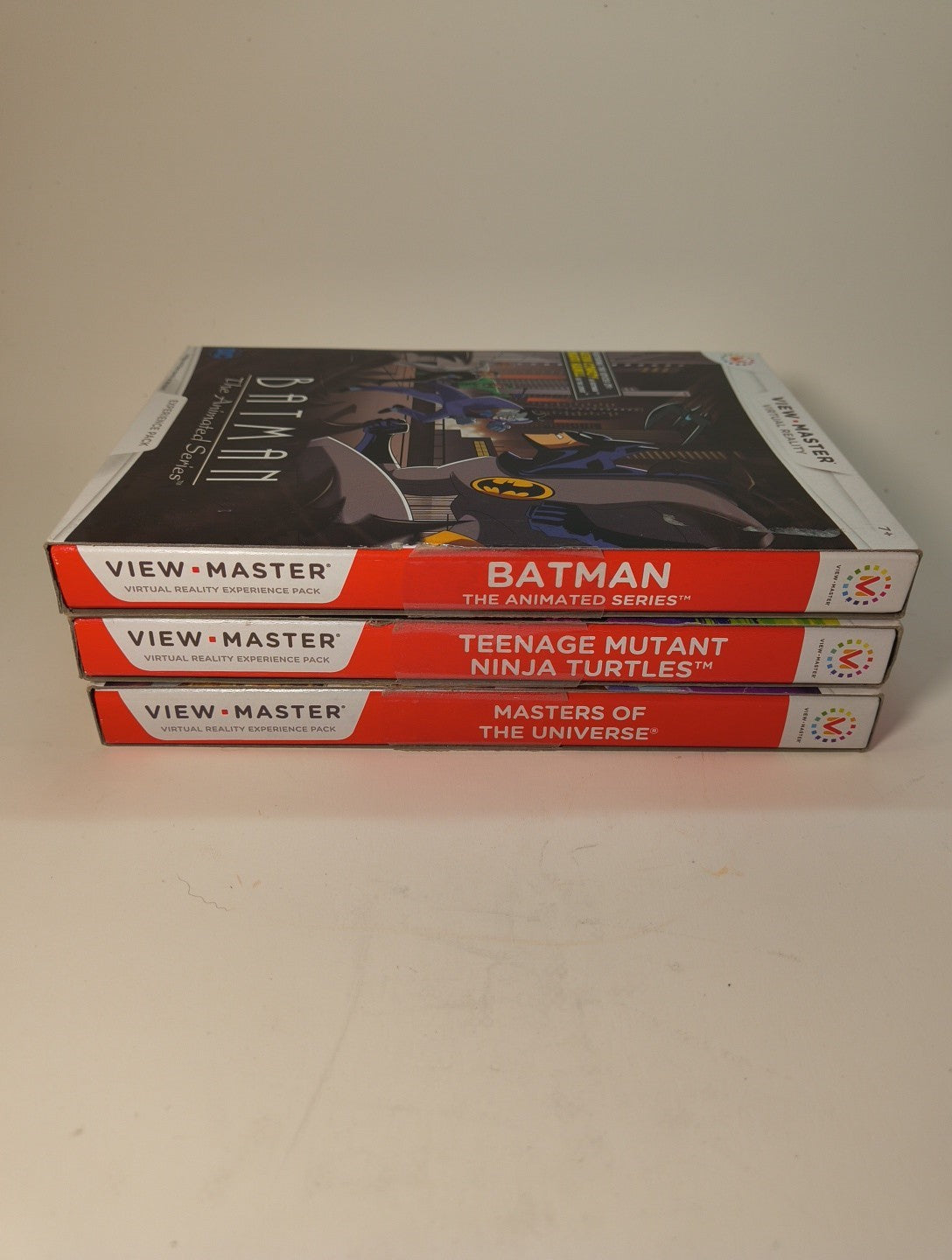View-Master VR Experience Pack — Lot of 3 | Batman, TMNT & MOTU, Untested — photo 2