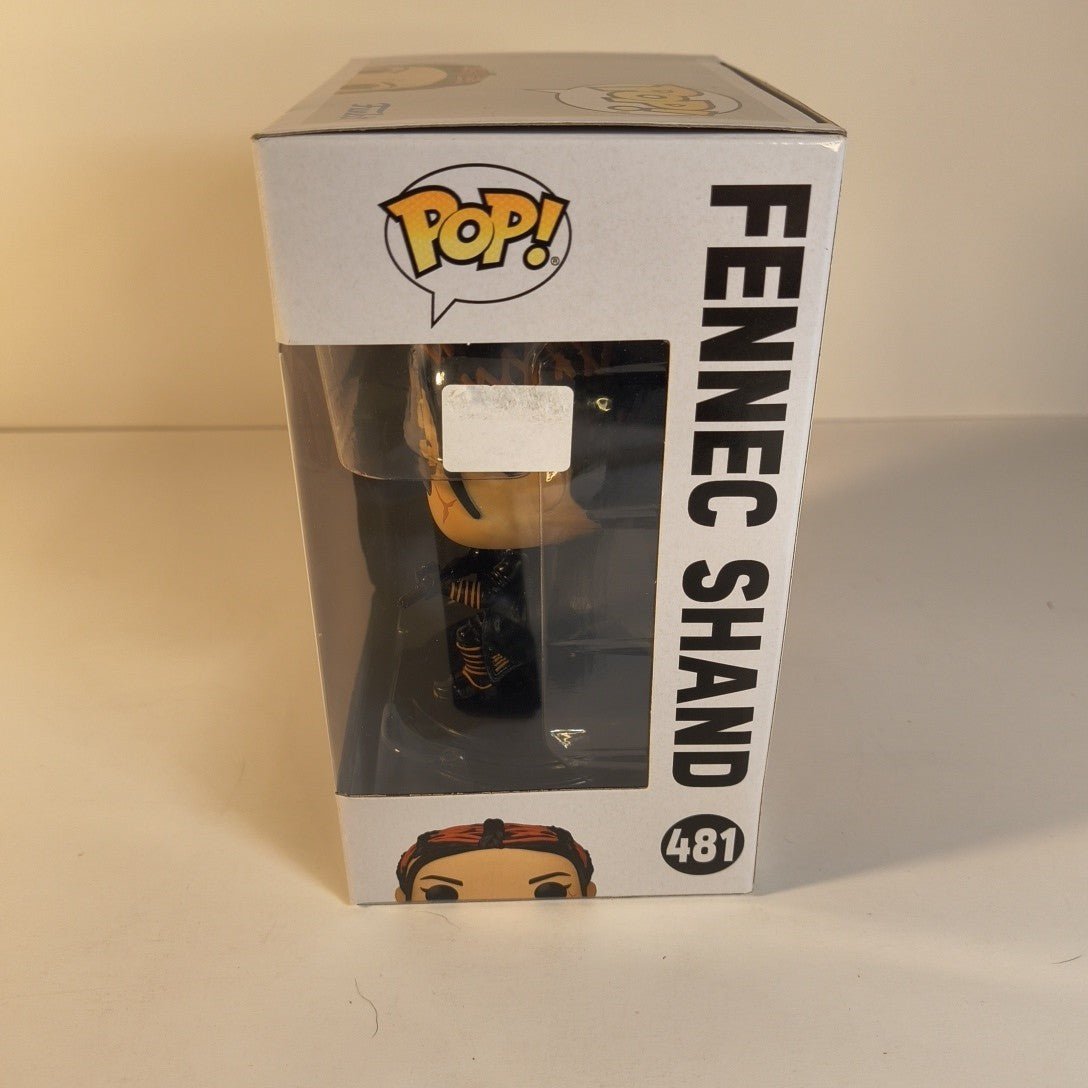 Fennec Shand #481 — Funko Pop! | Star Wars, Sticker Residue — photo 3