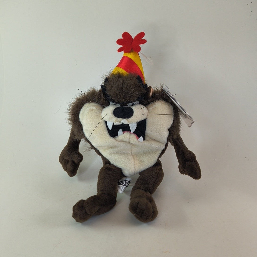 Taz Birthday Bean Bag Plush — Looney Tunes | 1998, NWT, Like New