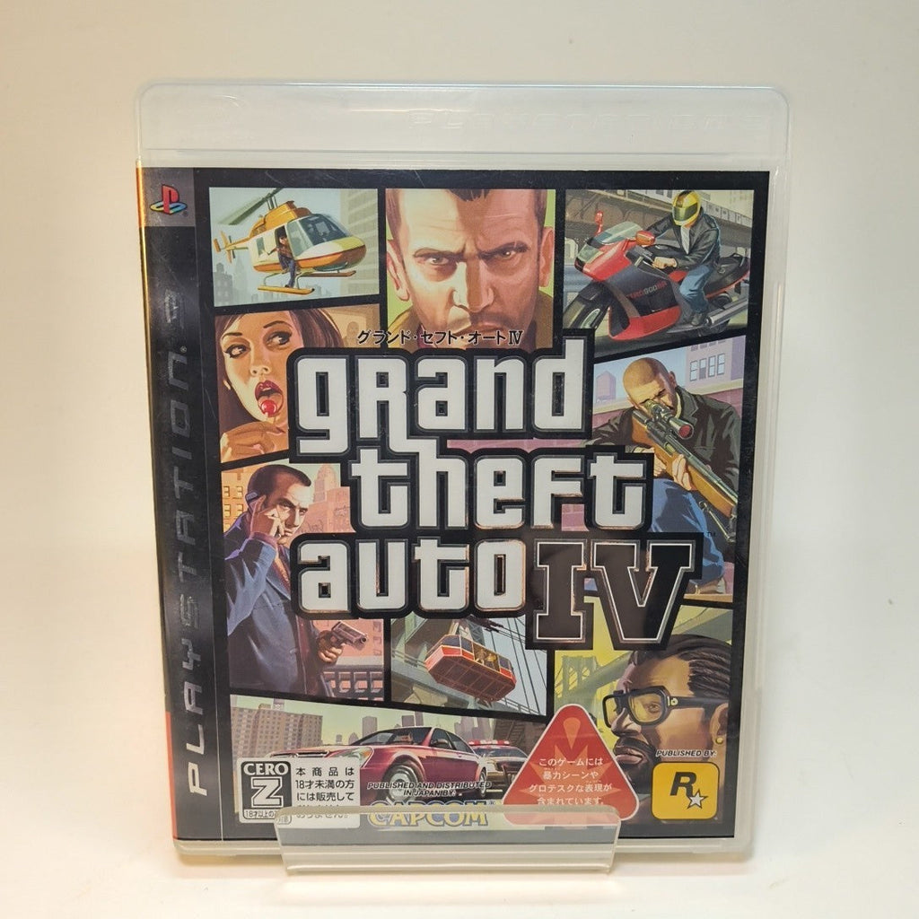 Grand Theft Auto IV — PS3 | Japanese, CIB, Tested, Very Good