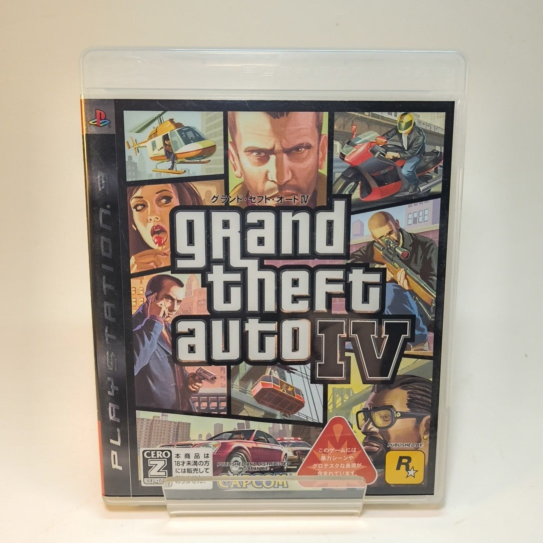 Grand Theft Auto IV — PS3 | Japanese, CIB, Tested, Very Good