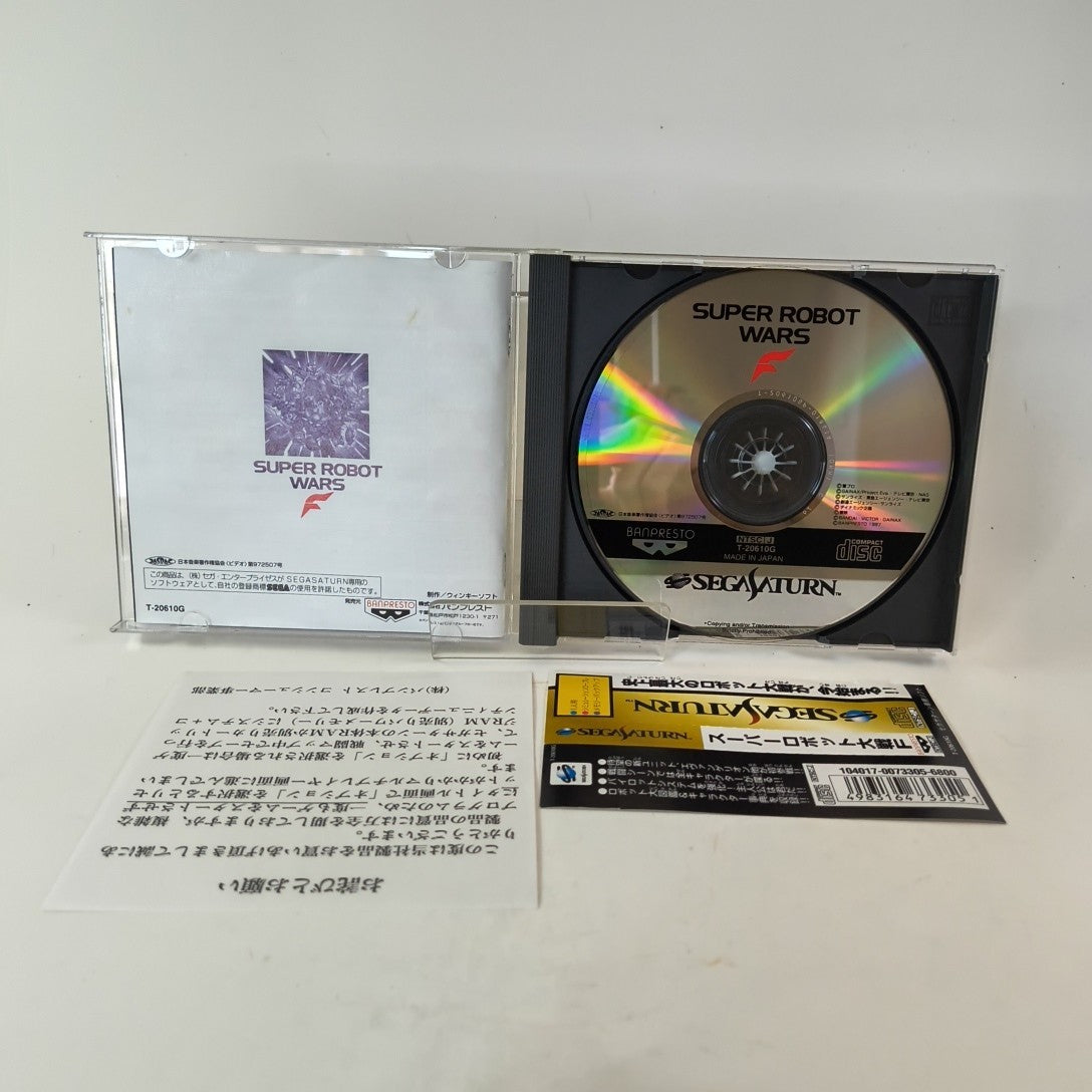 Super Robot Wars F — Sega Saturn | Japanese, CIB, Tested — photo 3