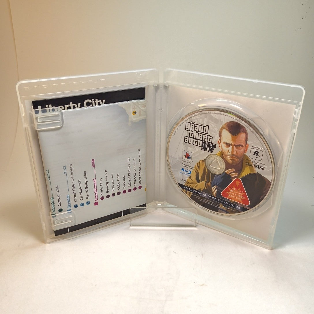 Grand Theft Auto IV — PS3 | Japanese, CIB, Tested, Very Good — photo 3
