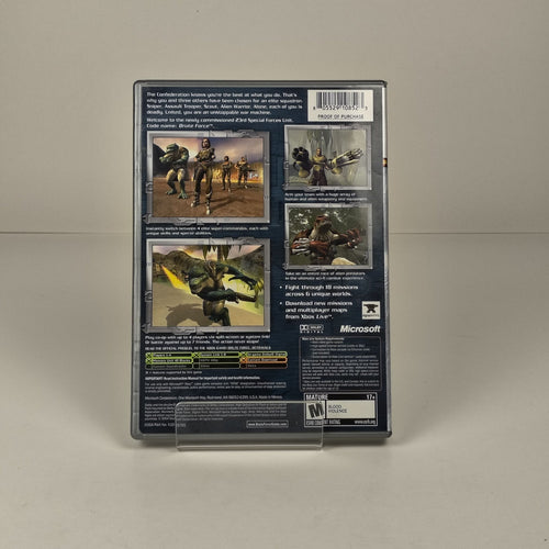 Brute Force (Platinum Hits) - Xbox (OG) - CIB - Tested & Working - NEAR MINT