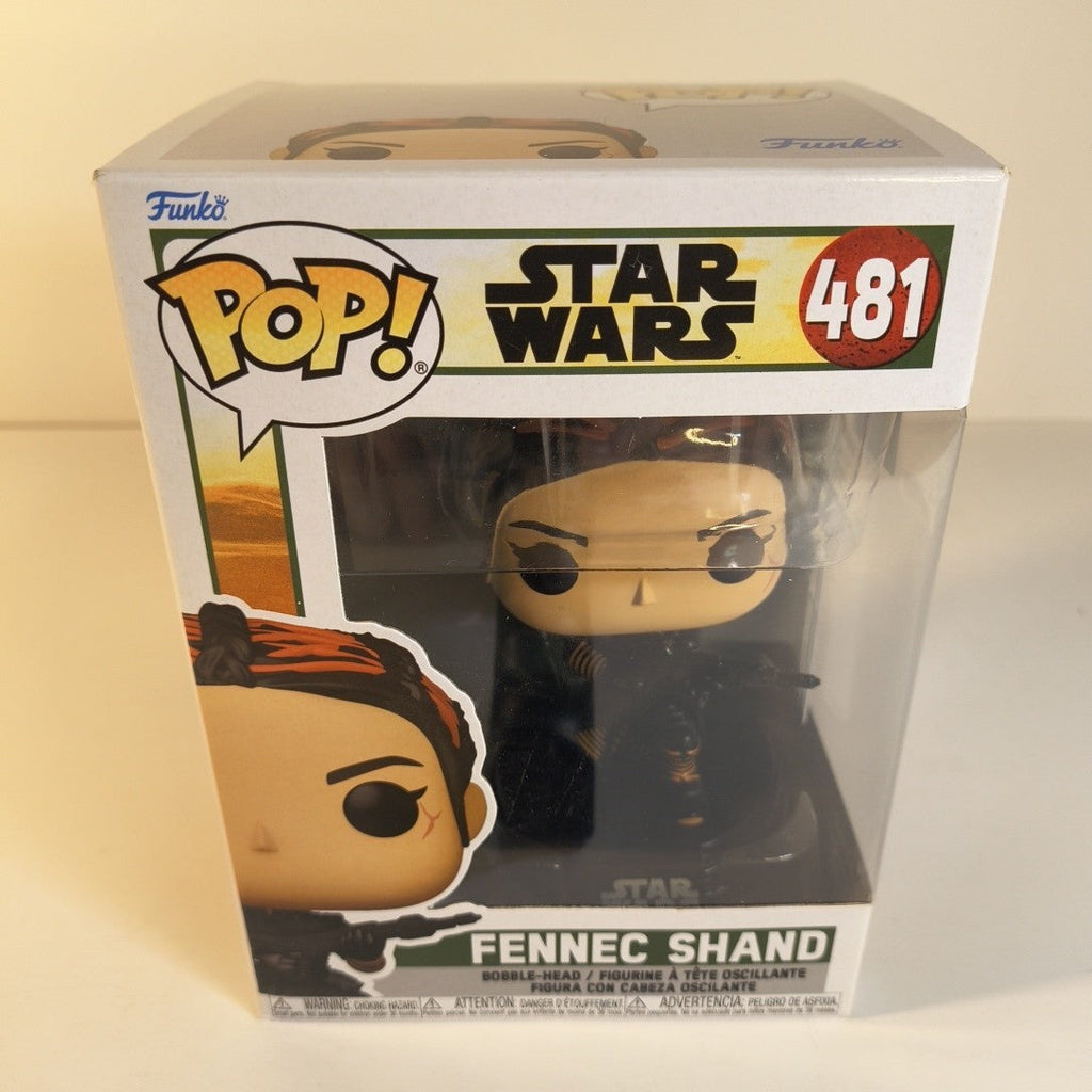 Fennec Shand #481 — Funko Pop! | Star Wars, Sticker Residue