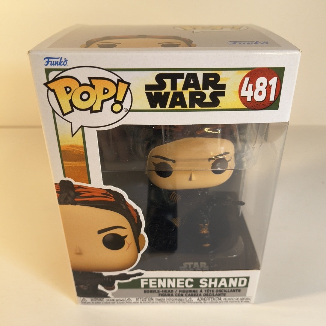 Fennec Shand #481 — Funko Pop! | Star Wars, Sticker Residue