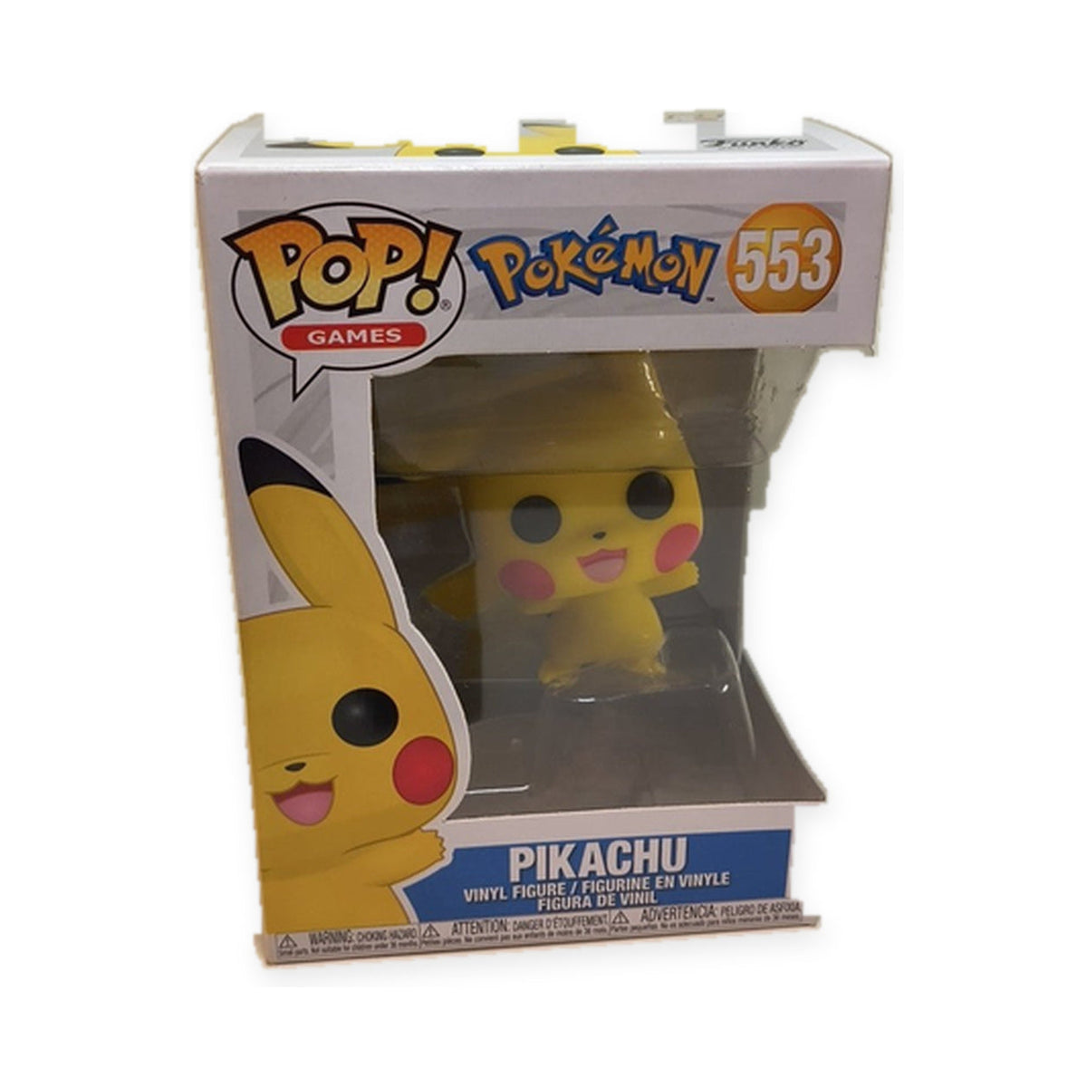 Pikachu #553 — Funko Pop! | Pokémon, Box Wear — centered product photo on white background