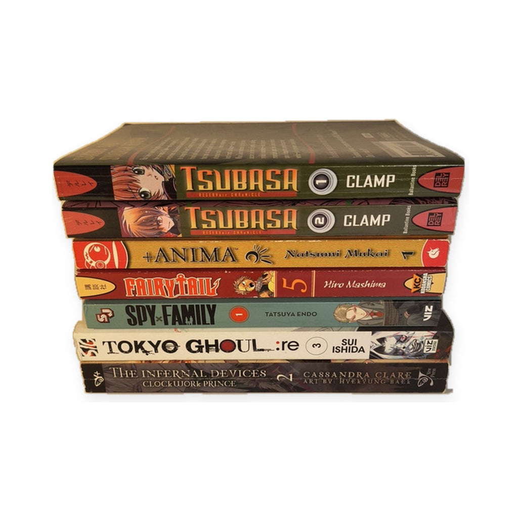 Manga Mixed Bundle — Lot of 7 | Good — centered product photo on white background