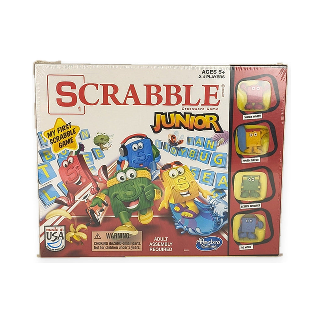Scrabble Junior — Hasbro | 2016, Sealed, New — centered product photo on white background