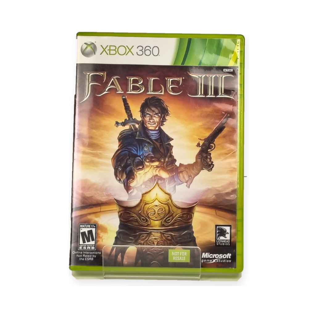Fable III for Xbox 360 — square white-background product cover