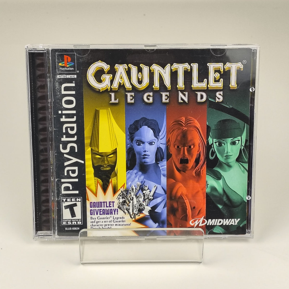 Gauntlet Legends — PlayStation | Black Label, Tested, Near Mint Disc — photo 1