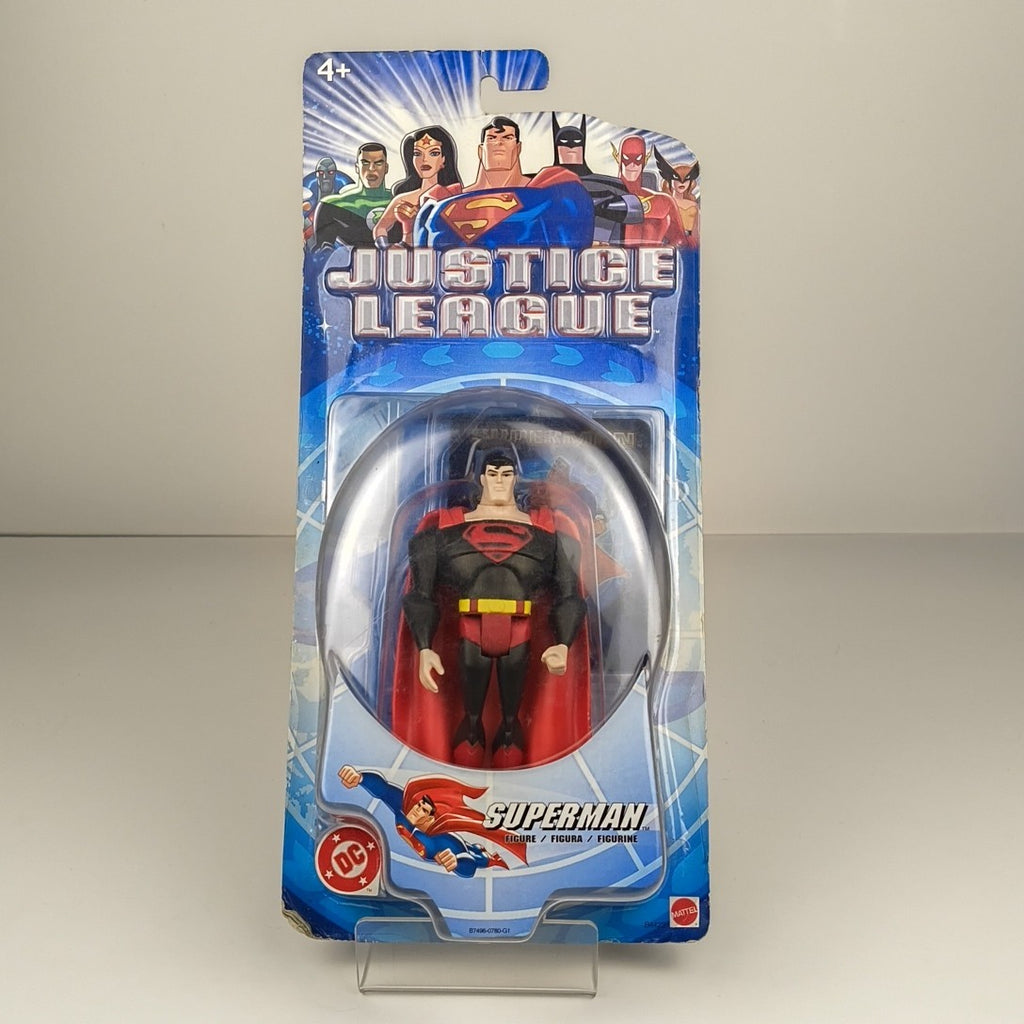 Superman Figure — Justice League Mattel 2003 | Sealed, Box Damage — photo 1