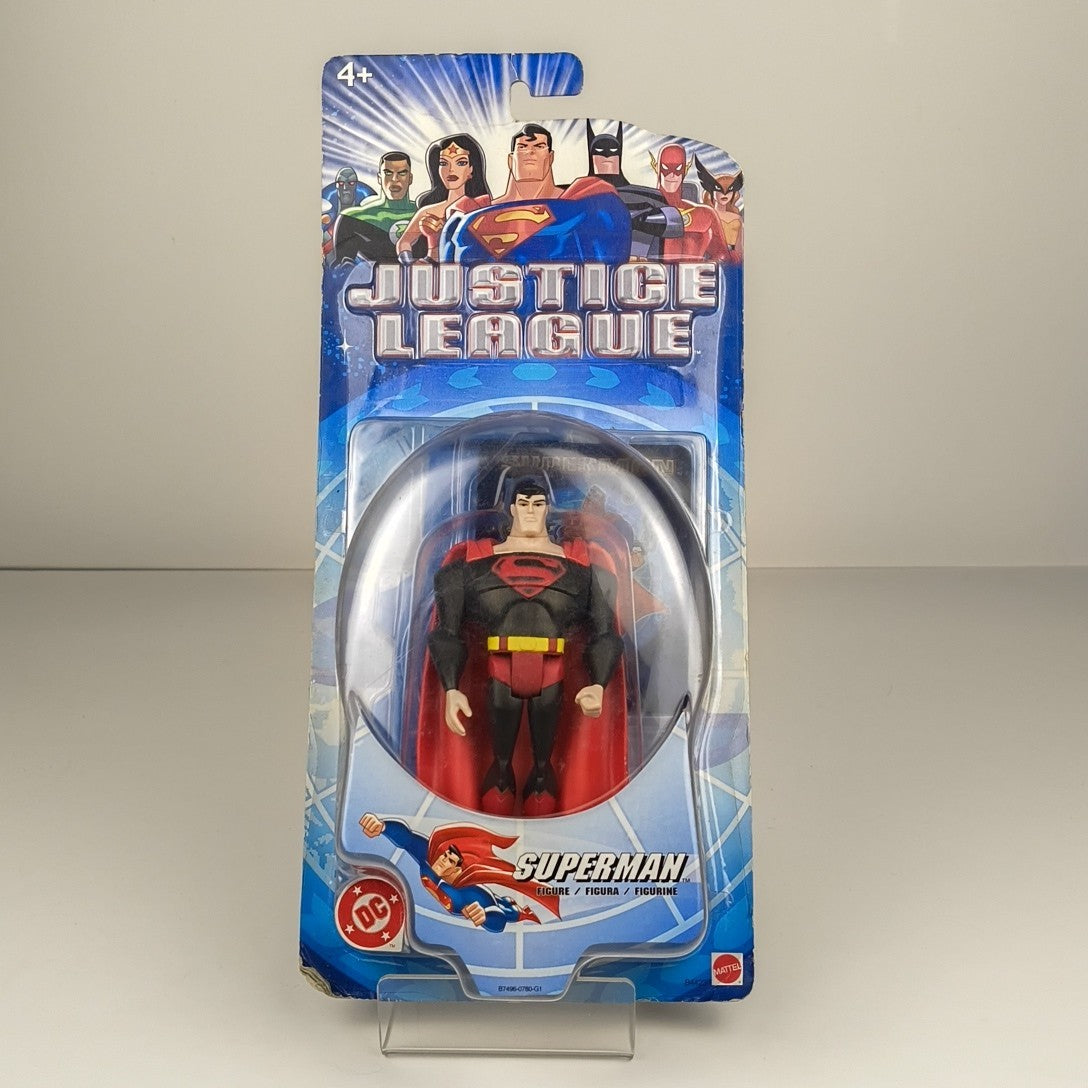 Superman Figure — Justice League Mattel 2003 | Sealed, Box Damage — photo 1