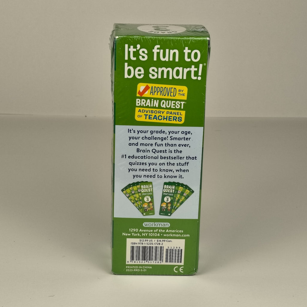 Brain Quest 3rd Grade Smart Cards — Revised 5th Edition | Sealed, New — photo 3