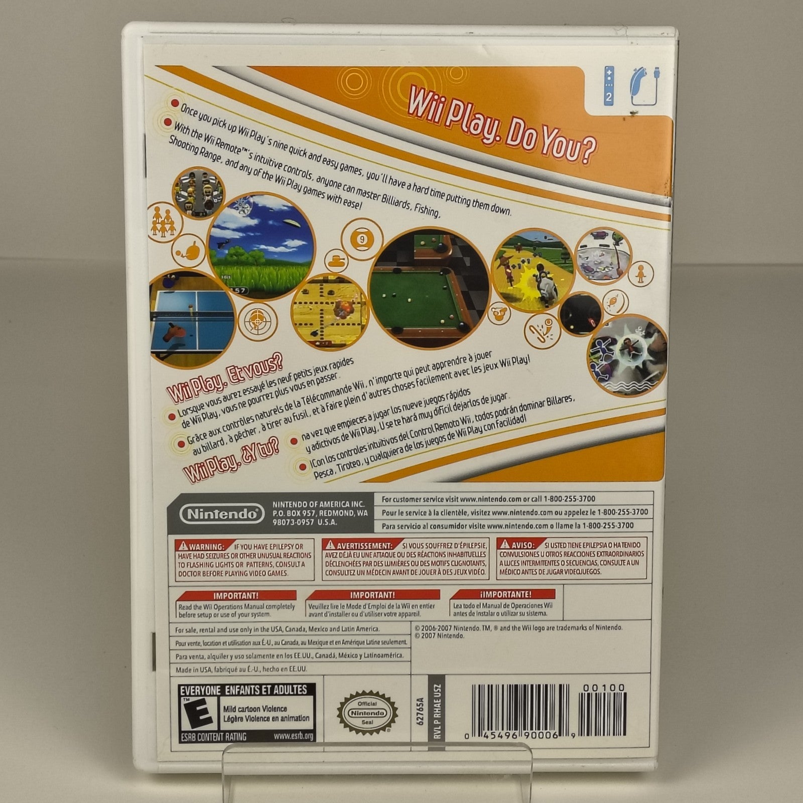 Wii Play — Wii | CIB, Registration Card, Tested, Very Good — photo 2
