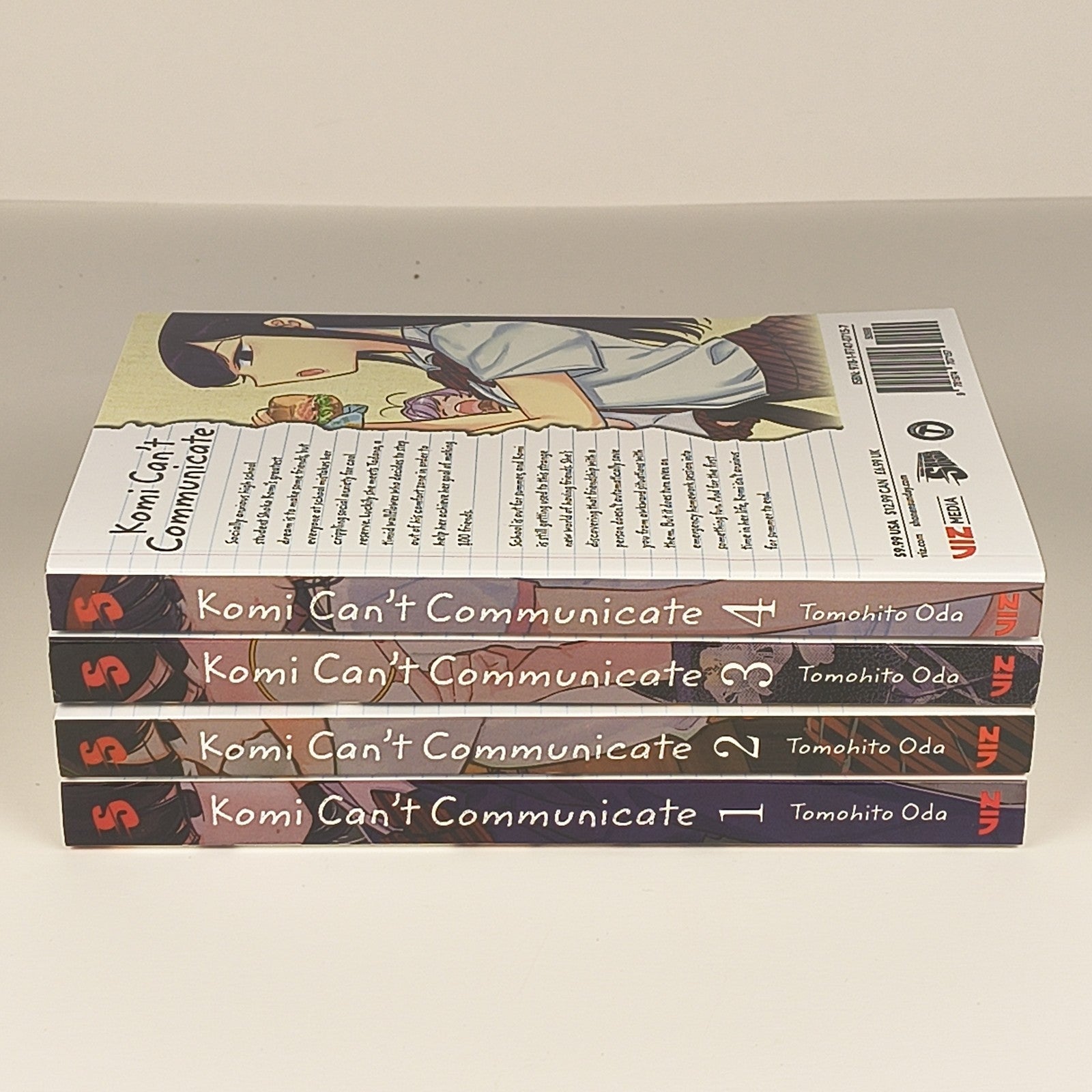 Komi Can't Communicate — Volumes 1–4 | No Box, Like New — photo 1