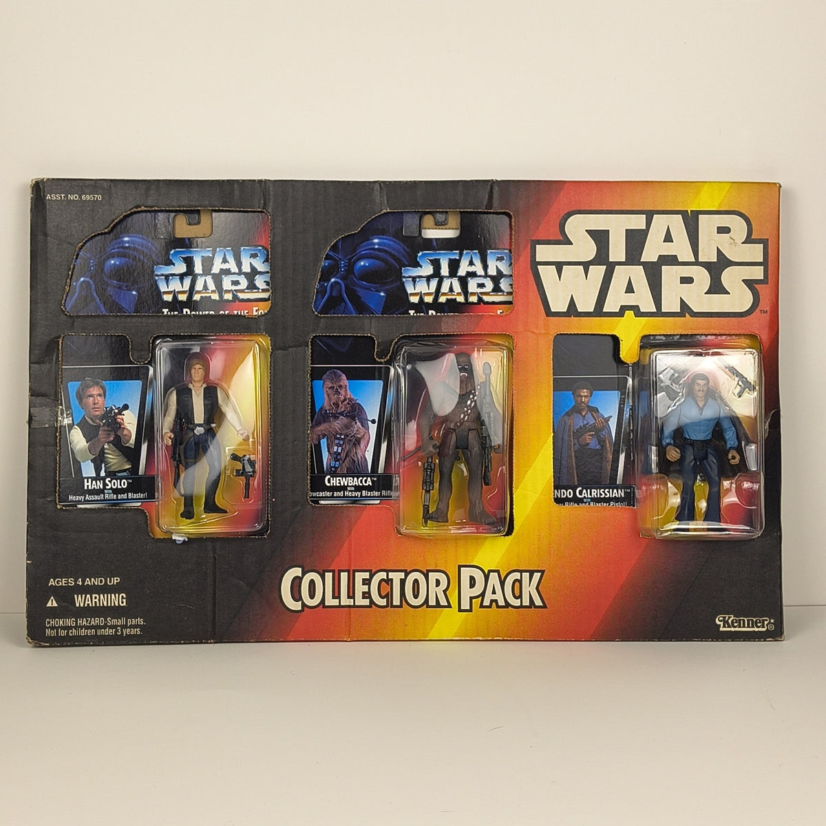 Star Wars Collector Pack — Han Solo, Chewbacca & Lando | 3 Figures, NIB — photo 1