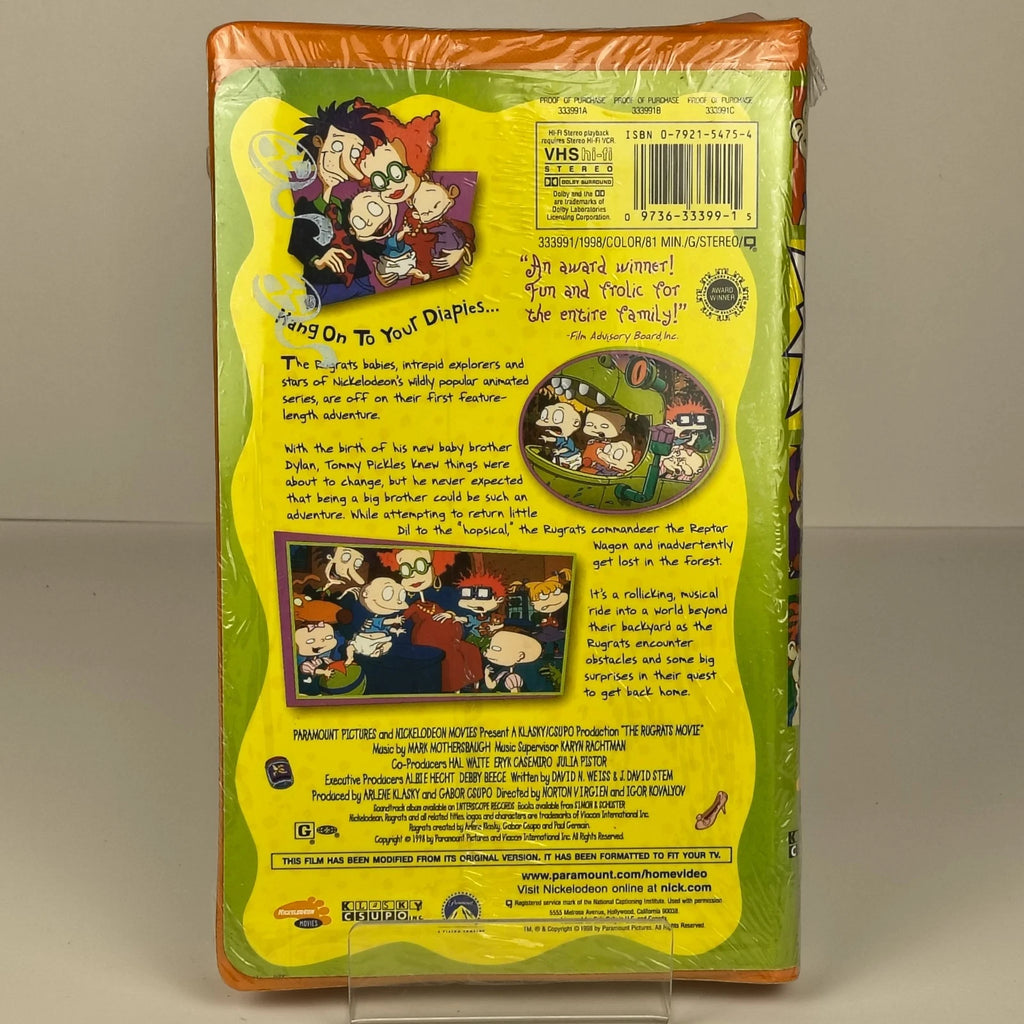 The Rugrats Movie — VHS | Sealed, Good — photo 2