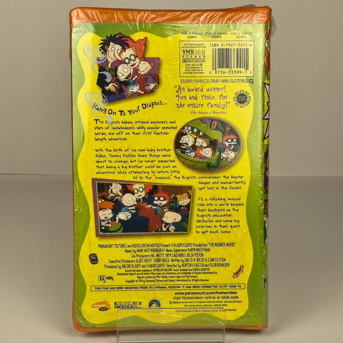 The Rugrats Movie — VHS | Sealed, Good — photo 2