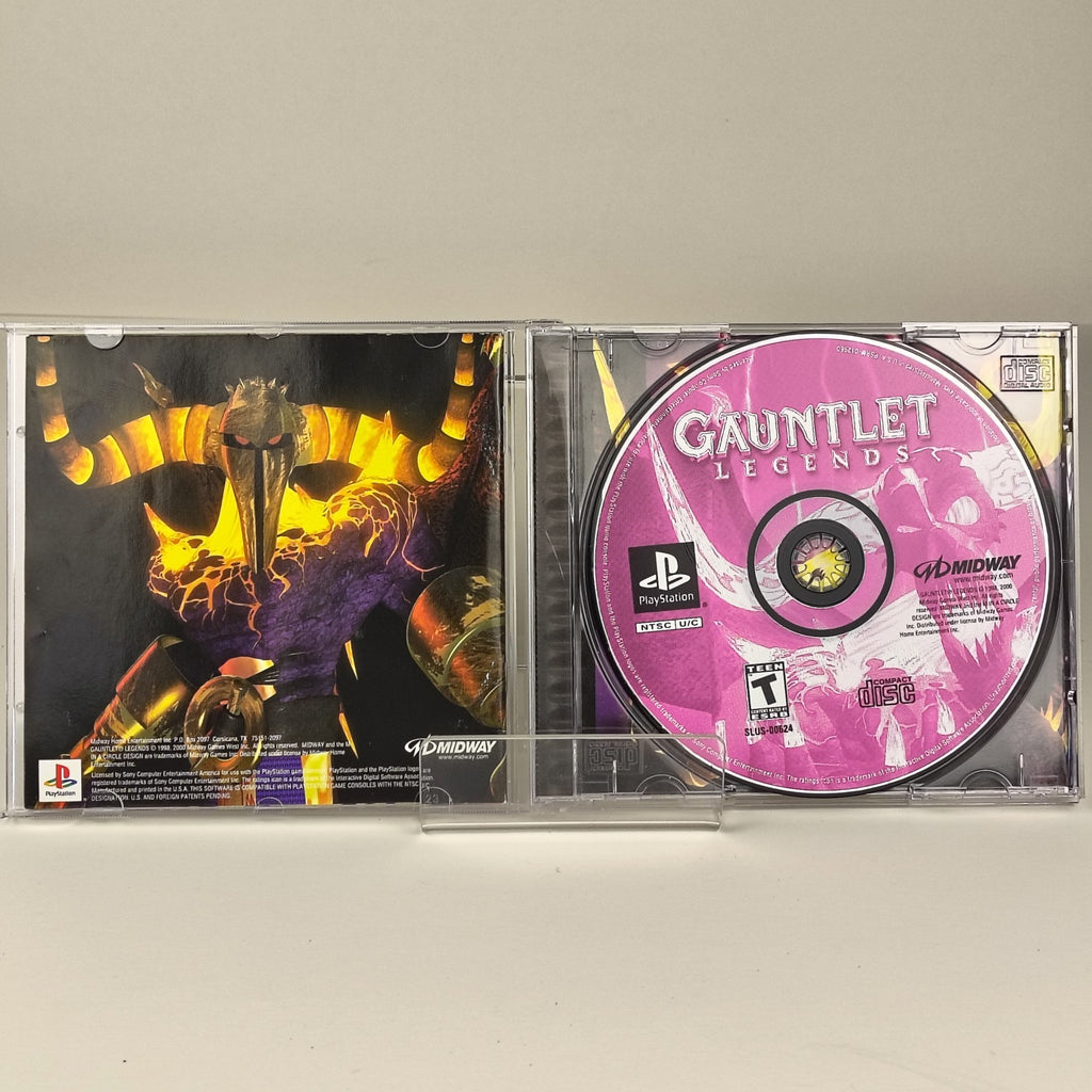 Gauntlet Legends — PlayStation | Black Label, Tested, Near Mint Disc — photo 3