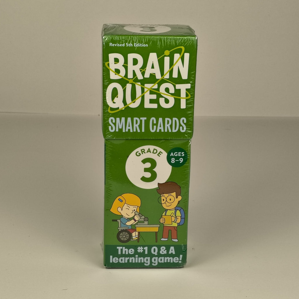 Brain Quest 3rd Grade Smart Cards — Revised 5th Edition | Sealed, New — photo 1